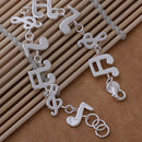 Jewelry Fashion Note Shaped Wedding Charm Bracelet New