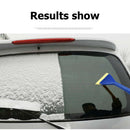 5 in 1 Long Handle Car Ice Scraper Shovel Soft Rubber Snow Removal Brush A