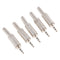 10x Replacement 2.5mm Stereo TRS Male Plug Audio Jack Connector