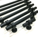 Black Furniture Cabinet Cupboard Wardrobe Dresser Door Drawer Handle 146mm