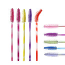50Pcs Handle Disposable Mascara Wands Eyebrow Applicator Lash Makeup Brushe