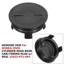 1Pc Cylinder Head Rear Cam Plug with Seal 12513 P72 003 225 01023 310 ac3C