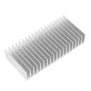 Extruded Aluminum Heatsink Cooling Module For LED Transistor IC Power Amps