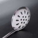 House housewife stainless steel spoon perforated ladle pan creator E5G8