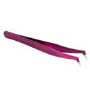 Pro Beauty Precise Straight Curved Eyebrow Eyelashes Extension Tweezers