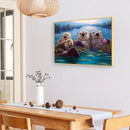 Otter 5D DIY Full Round Drill Diamond Painting Hanging Art Picture 30x40cm