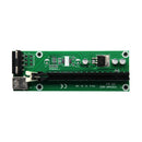 USB 3.0 PCI-E Express 1x to 16x Extender Riser Card Adapter SATA Power Cabl