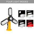 LED Work Light USB Rechargeable Magnetic Outdoor Inspection Lamp Hand Torch E3V6