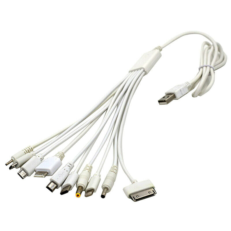 10in 1 USB Multi-Function USB Charger Cable Adapter for Cell Phone iPhone6/ME