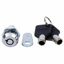 Mailbox Lock Box Straight Leg With 2 keys Gray Y5C1