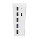 USB Hub with 5 USB A + 1 USB C Ports for PS5 PS5 Digital Edition White