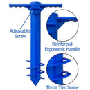 Outdoor Beach Umbrella Easy To Install Windproof and Durable Holders Paraso