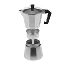 3-Cup Stovetop Espresso Maker Moka Pot, Italian Design, Stainless Steel