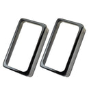 4x Brass Guitar Double Coil Humbucker Pickup Cover for Electric Guitar Parts