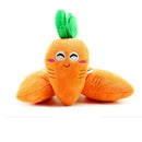 Orange Puppy Pet Supplies Carrot Plush Chew Squeaker Sound Squeaky Dog Toys Cute