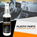 Car Plastic Part Retreading Restore Agent Wax Instrument Wax Reducing Agent 30ML