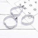 7Pcs/Set Stainless Steel Fruit Shaped Cookie Baking Mould DIY making Cake Mo Gw