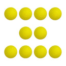 10 Pieces High Quality Soft Foam Sponge Elastic Practice Golf Ball, Sports