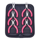 Jewelry Pliers, 6Pcs Mini Beading Pliers Set with Needle Nose Pliers,Round Nose