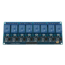 8 Channel DC 5V Relay Module for    Raspberry Pi DSP AVR PIC ARM