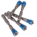 2X(5Pcs Single Head Magnetic Screwdriver Bit Anti-Slip Hex S2 Ph2 Electric