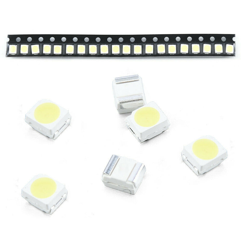 Lots 100pcs 3528 White Ultra Bright Light Diode 1210 SMD LED