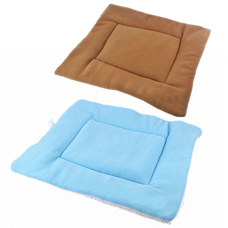2pc Cat Beds & Mats Warm Soft Bed Sofa For Small Pet Dogs Cats Washable Cat