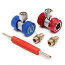 Car Adapter R134 Quick Connector Low Pressure and High Pressure Adapter Val