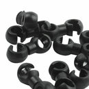 10PCS Rotatable MTB Brake Line Buckle Bike Brake Derailleur Shift Cable Lin C8H2