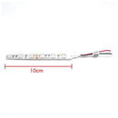 10Pcs 10Cm Waterproof White 5050 Led Strip Lights Dc 12V Caravan Boat Car Z3Z8
