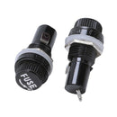 New FH043 AC 250V 10A 5 x 20 mm AGU Fuse Holder 5 pcs T6K5
