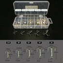 50x/lot Hook Fishing Box Hook 2#  4#  6#  8#  10# Tackles Accessories Fishhoo BX