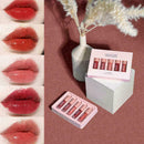 Lipsticks Five Pack Makeup Lipstick Glitter Waterproof Long Lasting