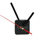 Handy DIY Quartz Wall Clock Movement Mechanism Repair Parts Kit Black + Hands