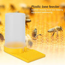 Plastic Bee Feeder Detachable Beehive Water Drinking Bowl Beekeeping Supply A