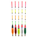 5pcs Fishing Balsa Wood Floats Bobbers Buoy Carp Coarse Fishing Tackle
