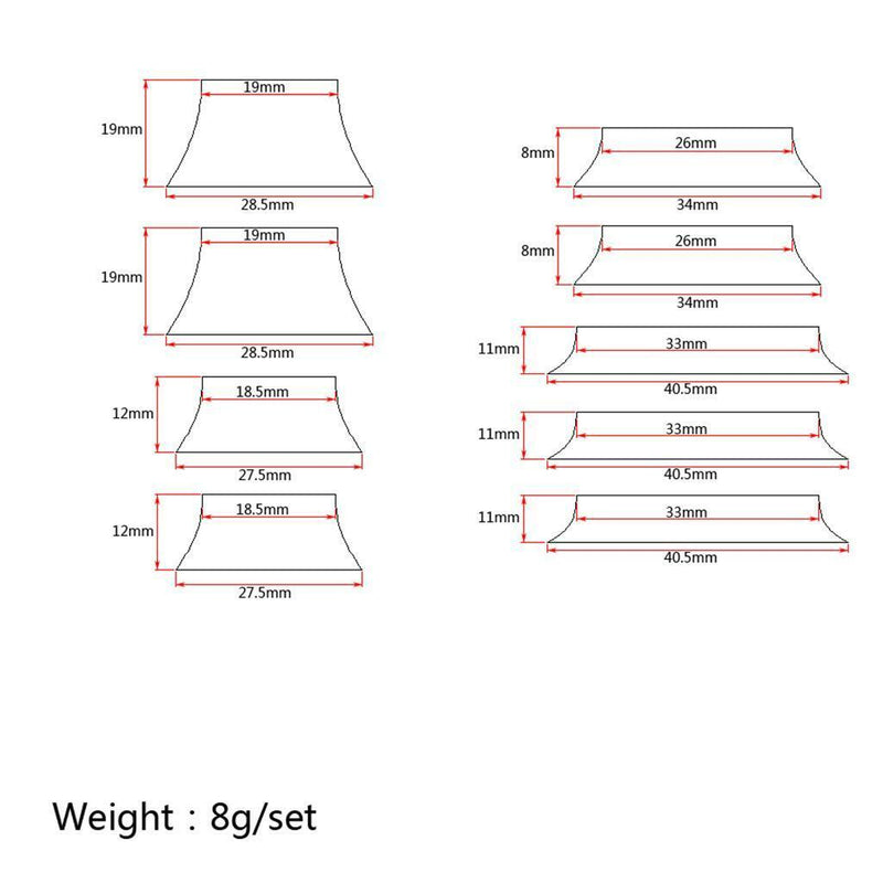 1 Set White Guitar Block Fretboard Markers Inlay Materials Luthier Tool Kit
