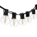 Solar 5.5M 10 Led Light String G40 Outdoor Decorative Ambient Light Wedding