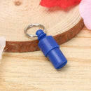 Pet Dog Cat ID Name Address Label Tag Pet Identity Card ID Tube (Blue)