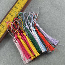 60pcs Mini Tassel Chinese Knot Bangs For Reading Bookmark Pendant Jewelry Making