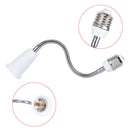 30cm Lamp Extender Flexible Extension Adapter E27 To E27 Light Bulb Lamp Hold-3C