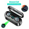F9 Waterproof LED TWS Wireless Headset Bluetooth 5.0 Sports Headphones A