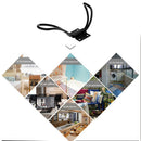 1pc Retro Metal Double Prong Hook Home Door Wall Towel Clothes Hat Hanger
