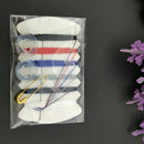 50Pcs Travel Threader Needle Tape Measure Scissor Bag Home Set Sewing K VIE