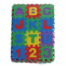 36Pc Baby Kids Alphabet Educational Puzzle Blocks Pad Game Infant Child J0D9