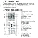Universal Remote Control Controller For Air Conditioner HW-1028E Univers CRA Ew