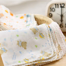 10Pcs Baby Infant Newborn Soft Washcloth Bath Towel Feeding Wipe Cloth 3c