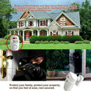 Wireless PIR Motion Sensor Alarm With 2 Remote Controllers For Home Caravan Z8E7