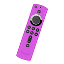 For Fire TV Stick 4K TV Stick Remote Silicone Case Protective Cover Skin Purple