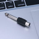 6.5mm to 3.5mm Jack Sound Mixer Microphone Connector Converter Adapter